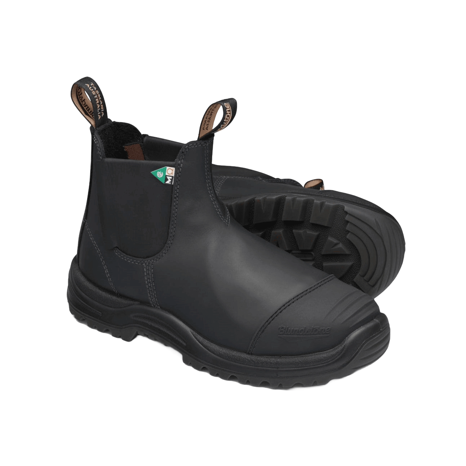 Blundstone 165 Work & Safety Boot Met Guard Black