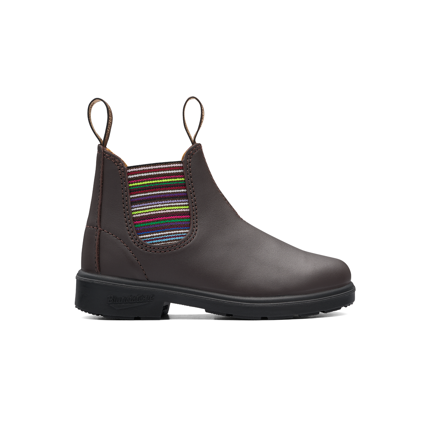 Blundstone 1413 Kids Brown Striped Elastic