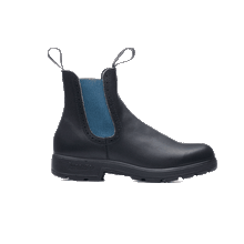 Botte montante Blundstone 2320 pour femme - Noir avec élastique vert