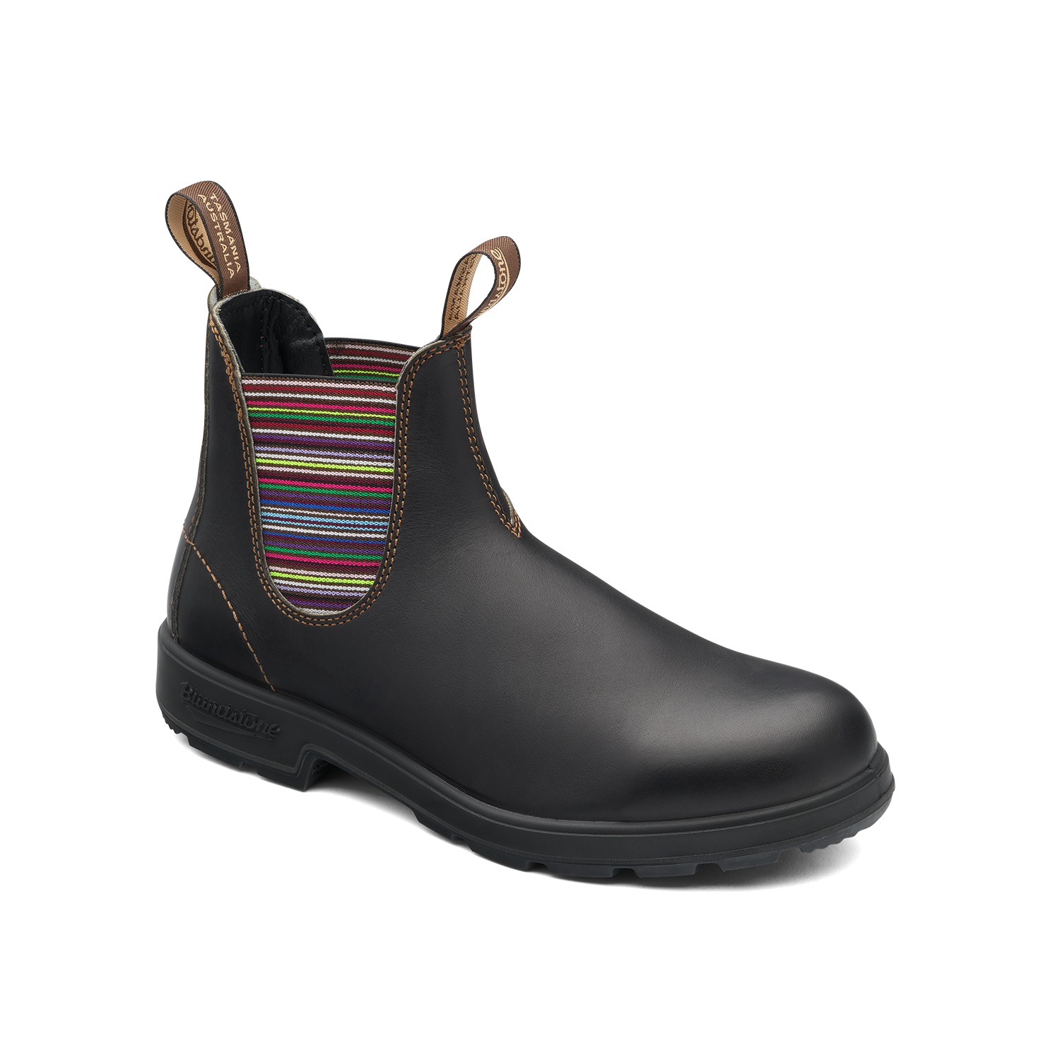 Blundstone 1409 Originals Stout Brown Striped Elastic