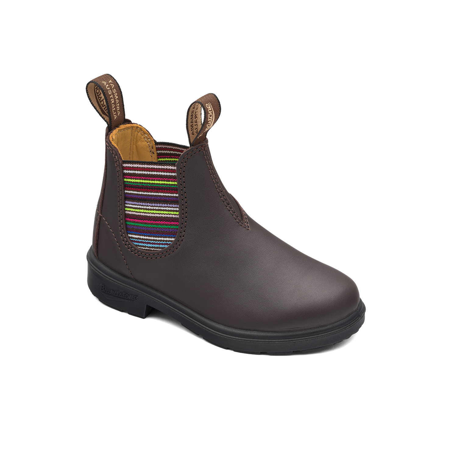 Blundstone 1413 Kids Brown Striped Elastic