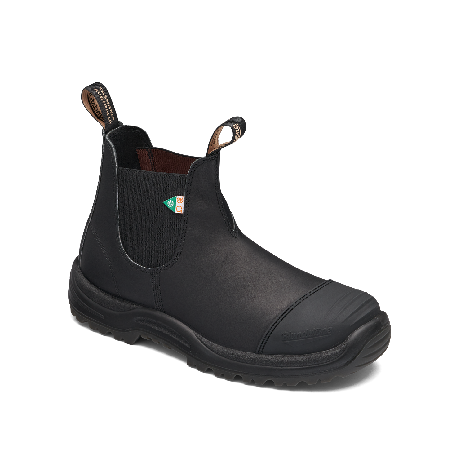 Blundstone 168 Rubber Toe Cap in Black