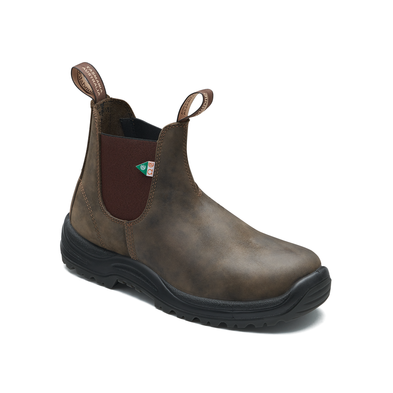 Blundstone 180 Work & Safety Boot Waxy Rustic Brown