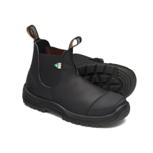Blundstone 168 Work & Safety Boot Rubber Toe Cap Black