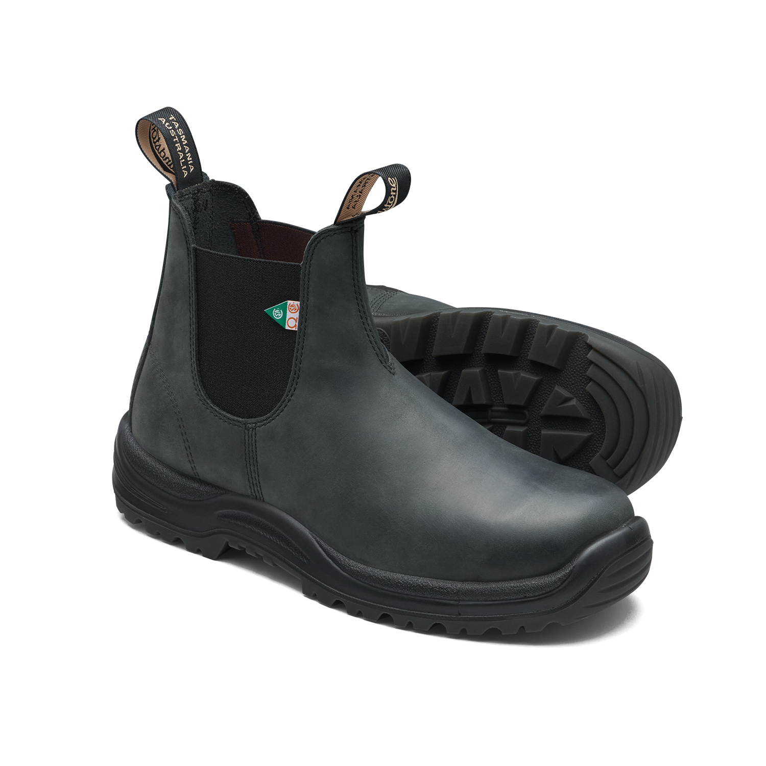 Blundstone 181 Work & Safety Boot Waxy Rustic Black
