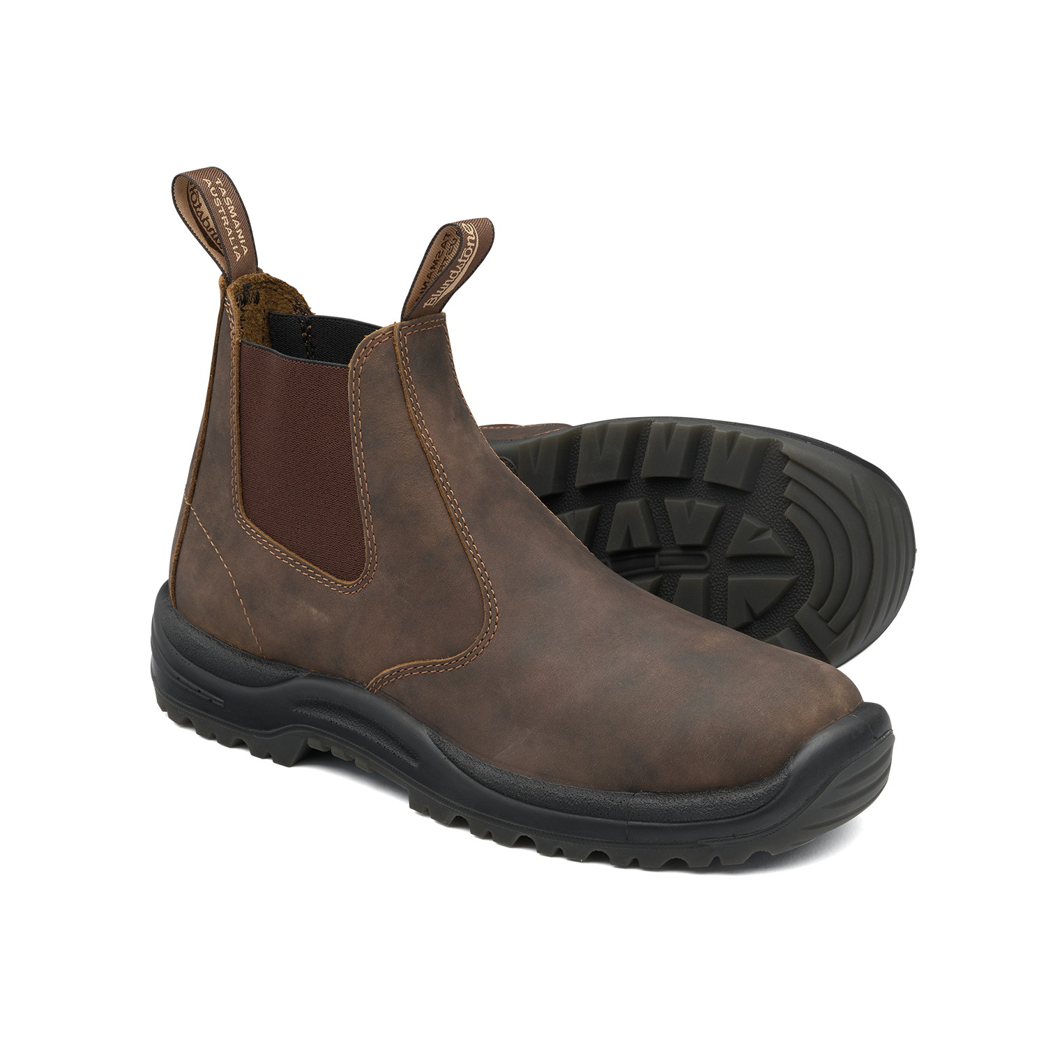 Blundstone 492 Non Safety Work Boot Rustic Brown