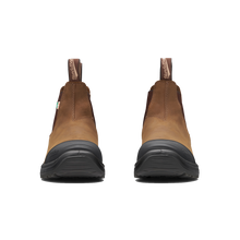 Blundstone 169 Work & Safety Boot Rubber Toe Cap Saddle Brown