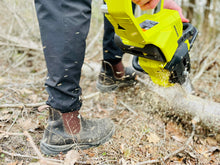 Blundstone 167 Work & Safety Boot Rubber Toe Cap Stout Brown