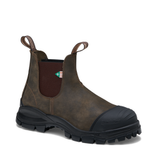 Blundstone #962 Travail et Sécurité XFR Brun rustique cireux