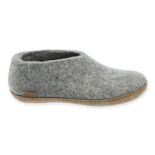 Glerups Shoe Grey - Leather Sole