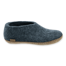 Glerups Shoe Denim - Leather Sole