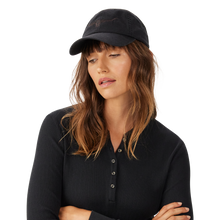 R.M. Williams Longhorn Twill Cap Black Wash