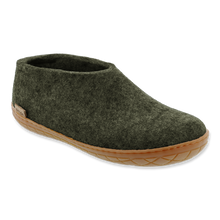 Glerups Shoe Forest Green - Rubber Sole