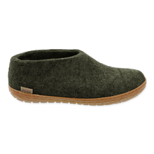 Glerups Shoe Forest Green - Rubber Sole