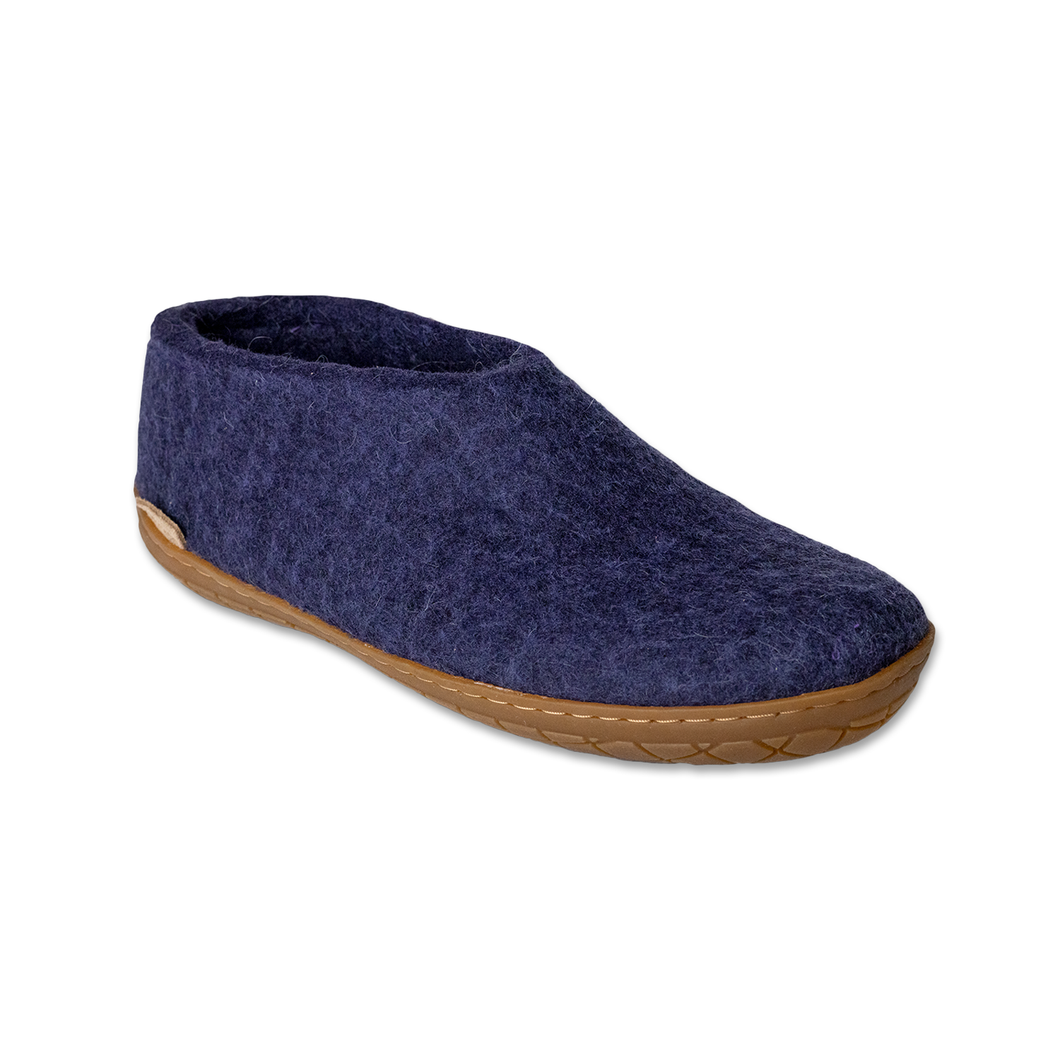 Glerups Shoe Purple - Rubber Sole