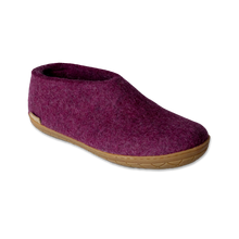 Glerups Shoe Cranberry - Rubber Sole