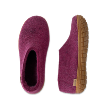 Glerups Shoe Cranberry - Rubber Sole