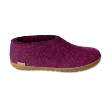 Glerups Shoe Cranberry - Rubber Sole