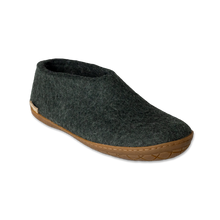 Glerups Shoe Forest Green - Rubber Sole