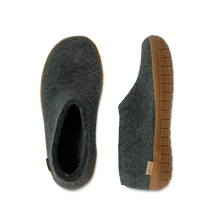 Glerups Shoe Forest Green - Rubber Sole