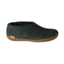 Glerups Shoe Forest Green - Rubber Sole