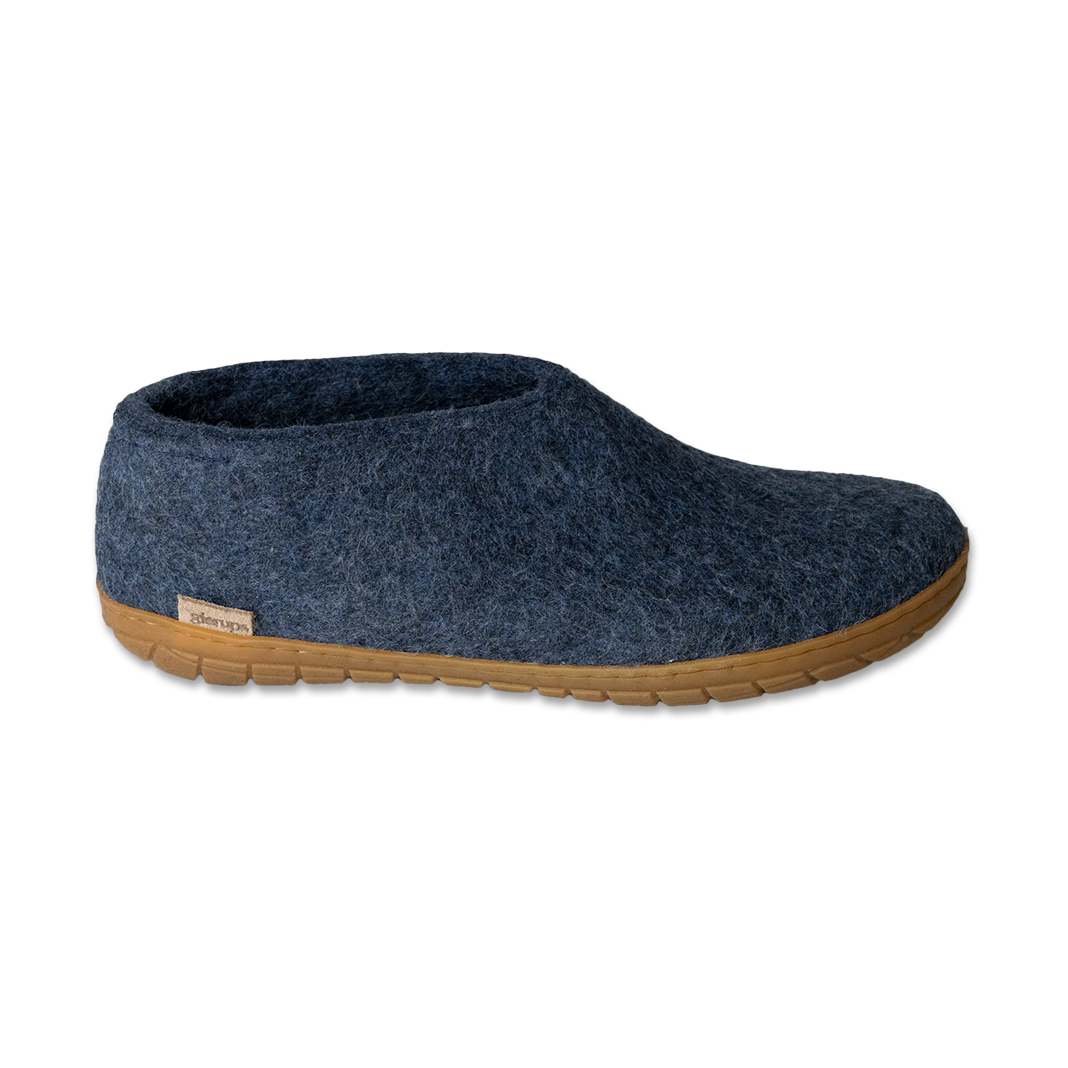 Glerups Shoe Denim - Rubber Sole