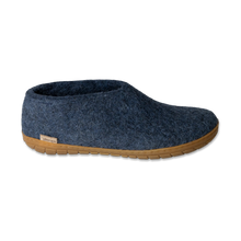 Glerups Shoe Denim - Rubber Sole