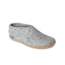 Glerups Shoe Grey - Leather Sole