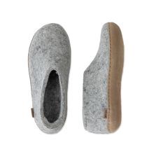 Glerups Shoe Grey - Leather Sole