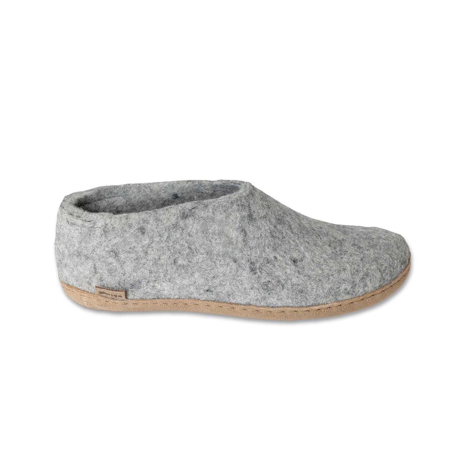 Glerups Shoe Grey - Leather Sole