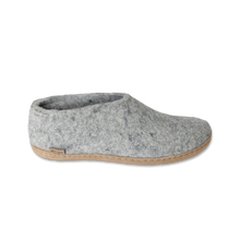 Glerups Shoe Grey - Leather Sole