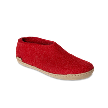 Glerups Shoe Red - Leather Sole