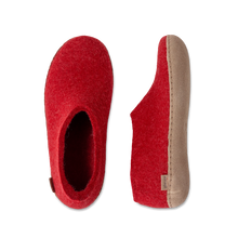 Glerups Shoe Red - Leather Sole