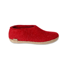 Glerups Shoe Red - Leather Sole