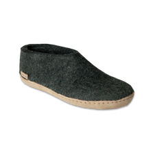 Glerups Shoe Forest Green - Leather Sole