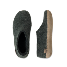 Glerups Shoe Forest Green - Leather Sole