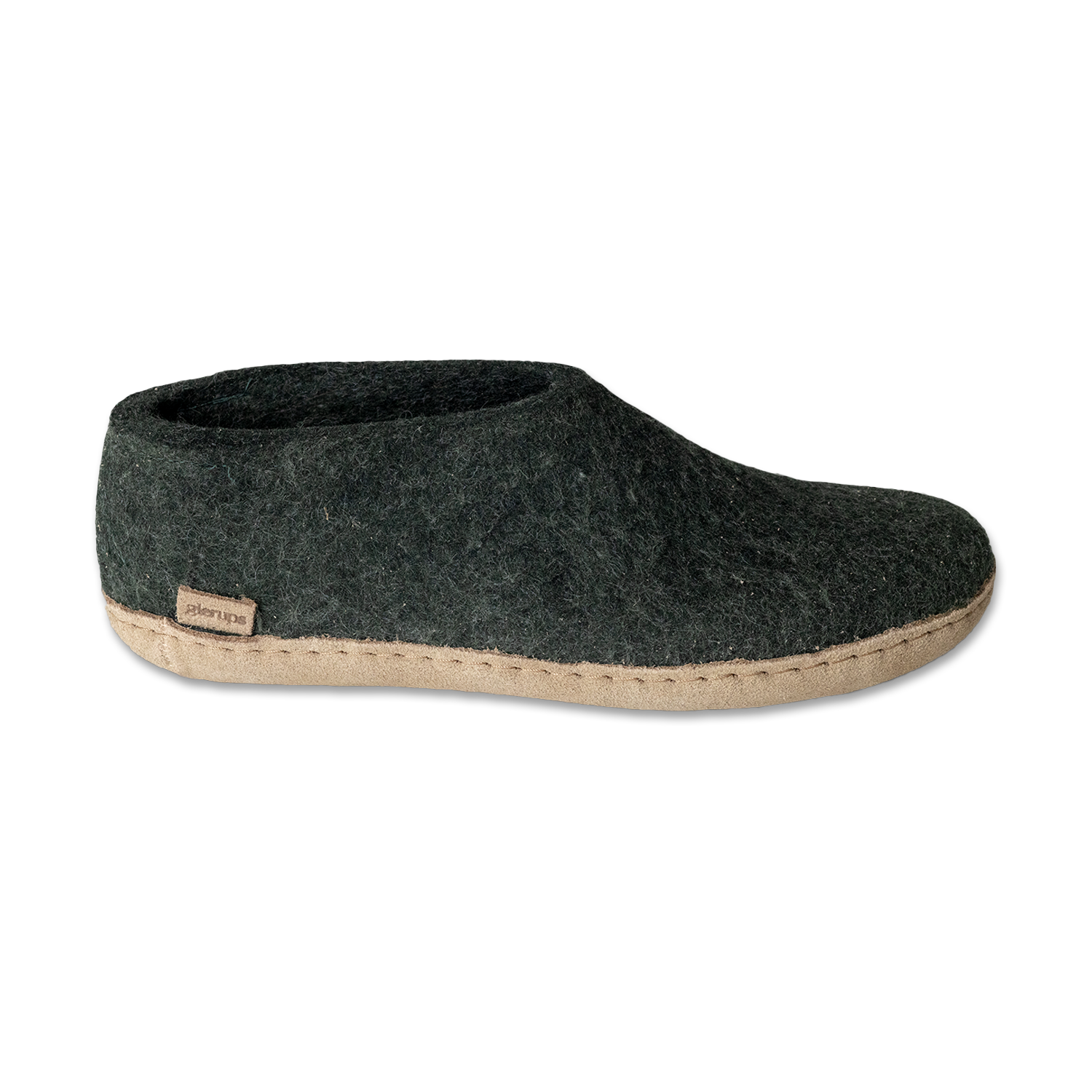 Glerups Shoe Forest Green - Leather Sole