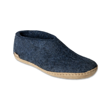 Glerups Shoe Denim - Leather Sole