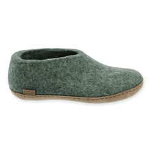 Glerups Shoe Moss - Leather Sole