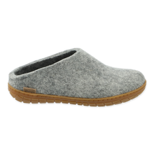 Glerups Slip-on Grey - Rubber Sole