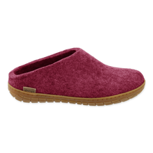 Glerups Slip-on Cranberry - Rubber Sole