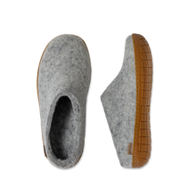 Glerups Slip-on Grey - Rubber Sole