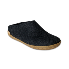 Glerups Slip-on Charcoal - Rubber Sole