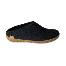 Glerups Slip-on Charcoal - Rubber Sole