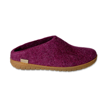 Glerups Slip-on Cranberry - Rubber Sole