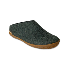 Glerups Slip-on Forest Green - Rubber Sole