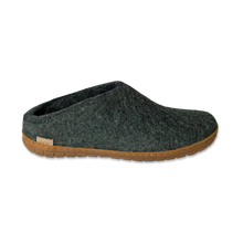 Glerups Slip-on Forest Green - Rubber Sole
