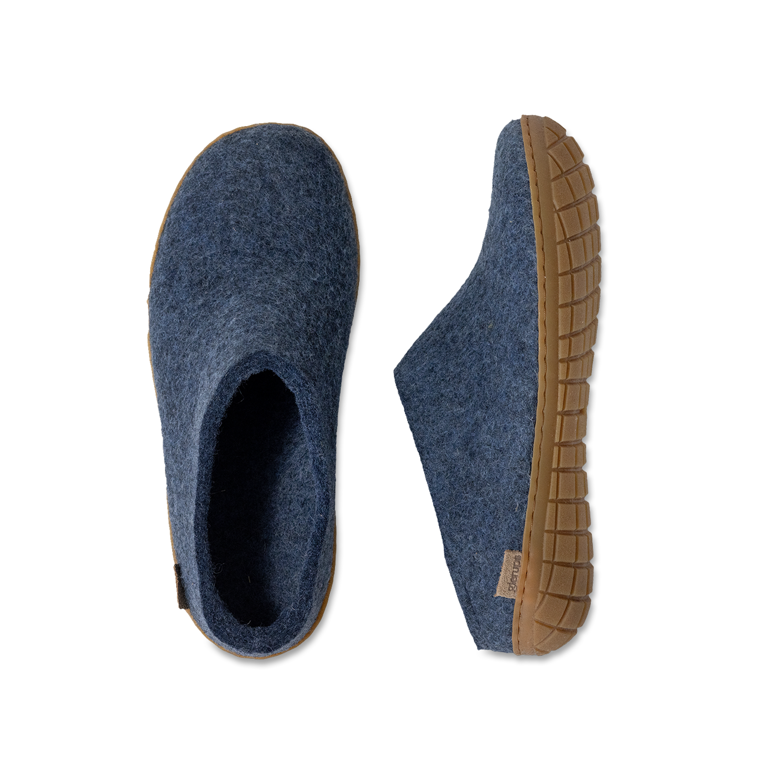 Glerups Slip-on Denim - Rubber Sole