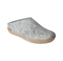 Glerups Slip-on Grey - Leather Sole