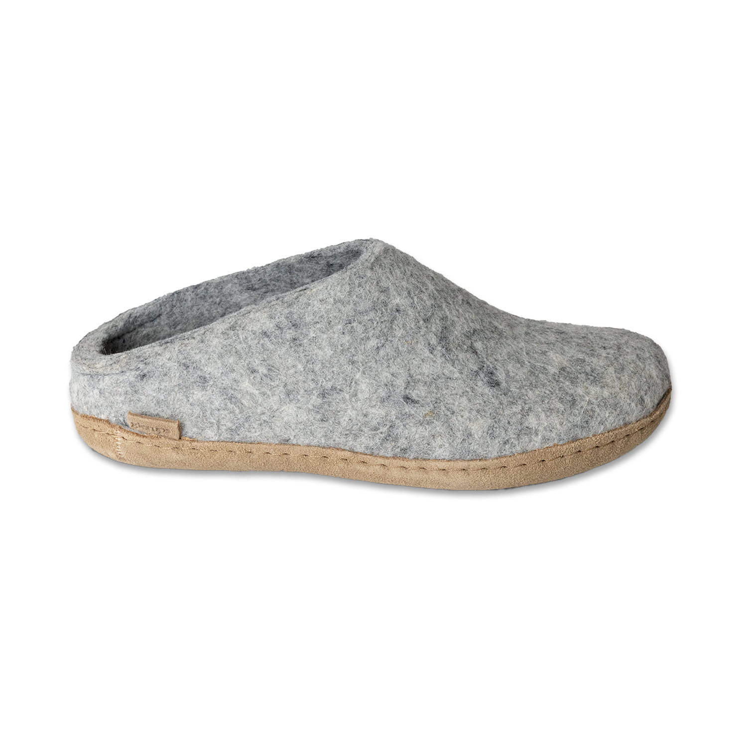 Glerups Slip-on Grey - Leather Sole